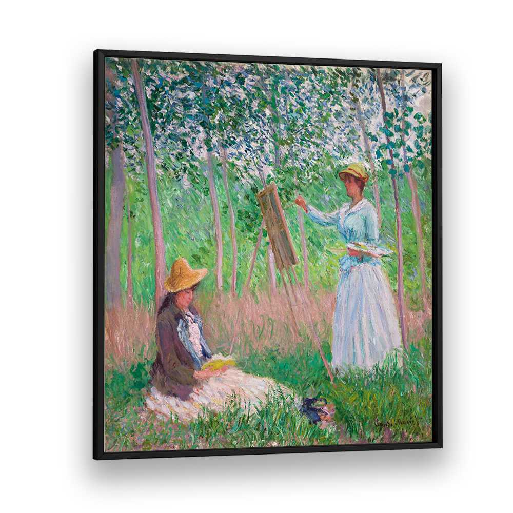 IN THE WOODS AT GIVERNY , VINTAGE PAINTINGS