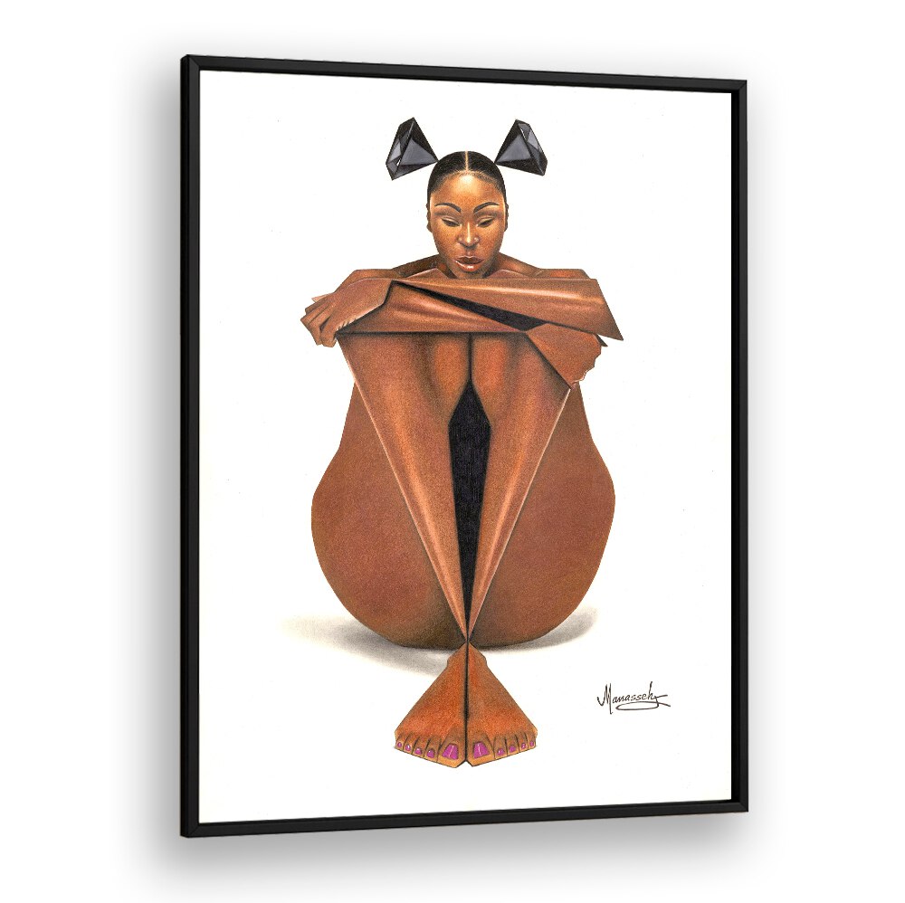 Stunning BLACKDIAMOND, PORTRAITS artwork showcasing elegance and artistry, perfect for any fine art collection.