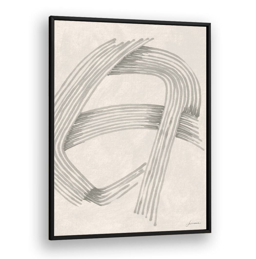 Stylish ABSTRACT GREY INTERSECTIONS 02 artwork enhances modern spaces with elegant grey tones and dynamic lines.