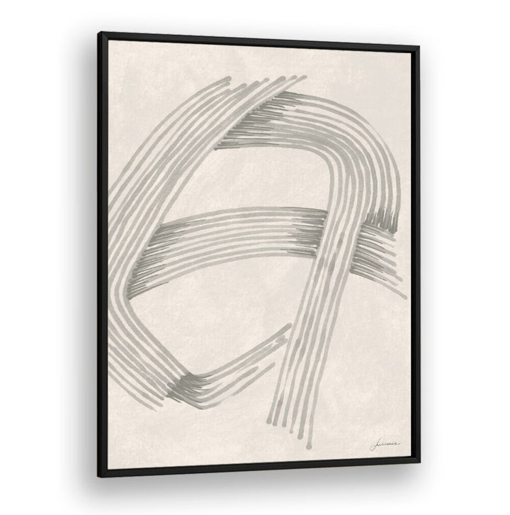 Stylish ABSTRACT GREY INTERSECTIONS 02 artwork enhances modern spaces with elegant grey tones and dynamic lines.