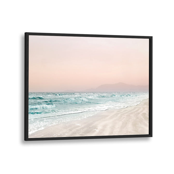 Serene ocean view with gentle waves, capturing the essence of BEACH VIBES VI, BEACH PAINTINGS for a coastal feel.