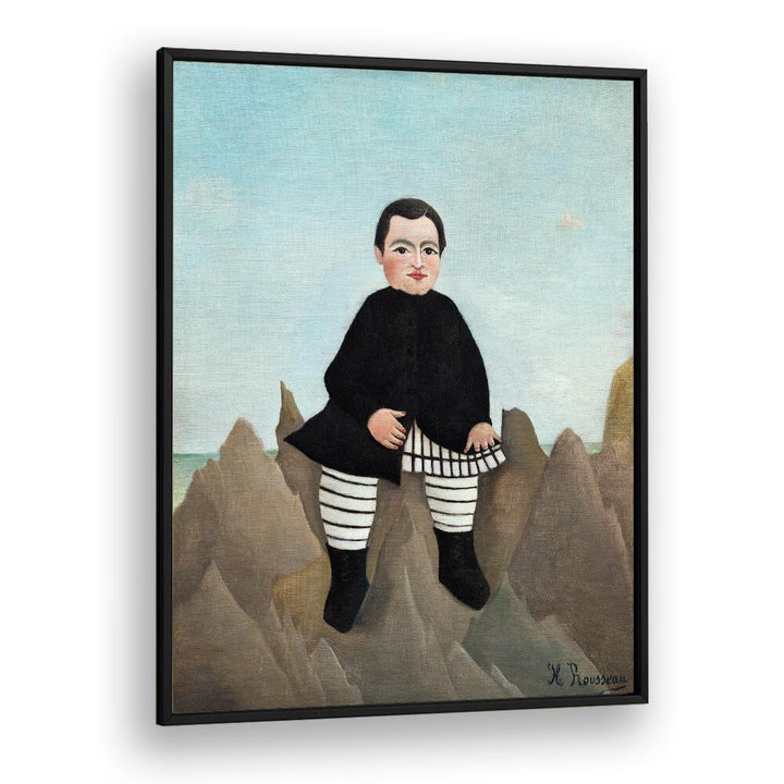 BOY ON THE ROCKS (1895–1897) , VINTAGE PAINTINGS