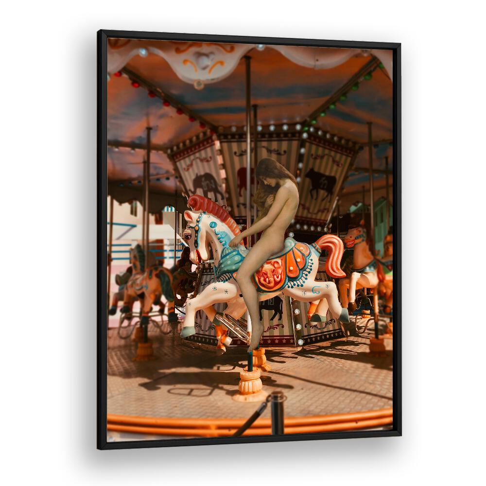 CARROUSEL DIVA BY DIKHOTOMY , ALTERED ART PRINTS