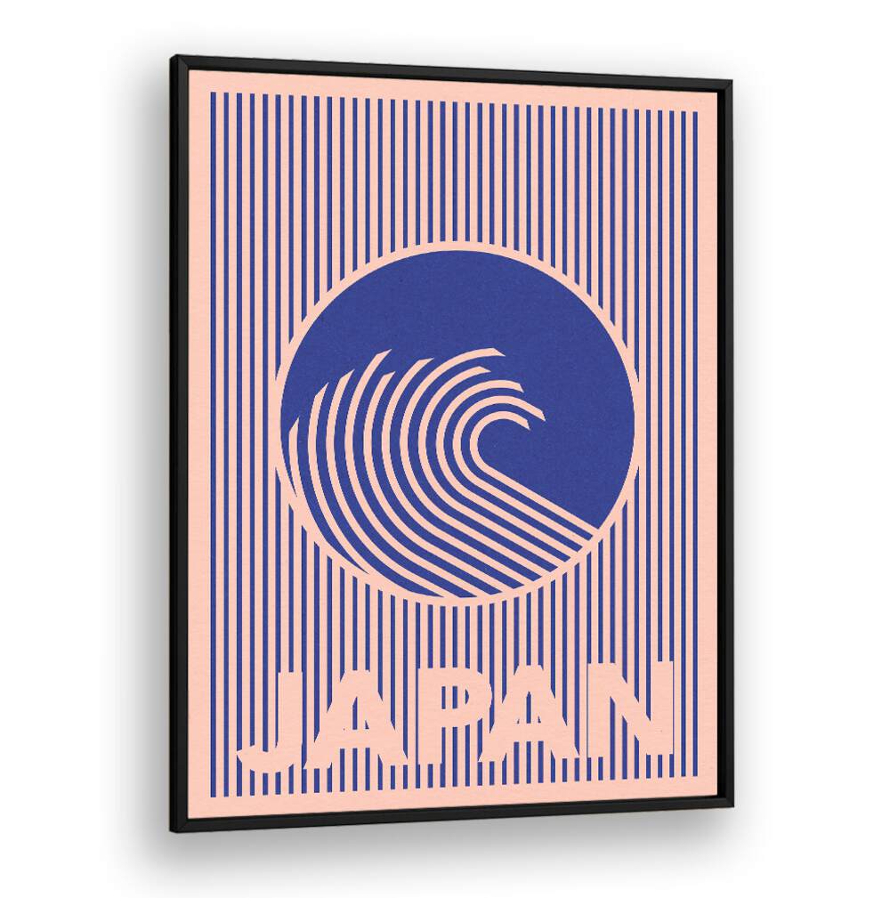 Stylish print showcasing the GREAT WAVE OF JAPAN, JAPANESE PAINTINGS, perfect for adding elegance to your space.