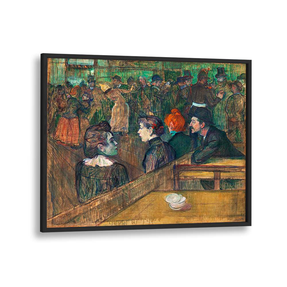 MOULIN DE LA GALETTE (1889)  , VINTAGE PAINTINGS