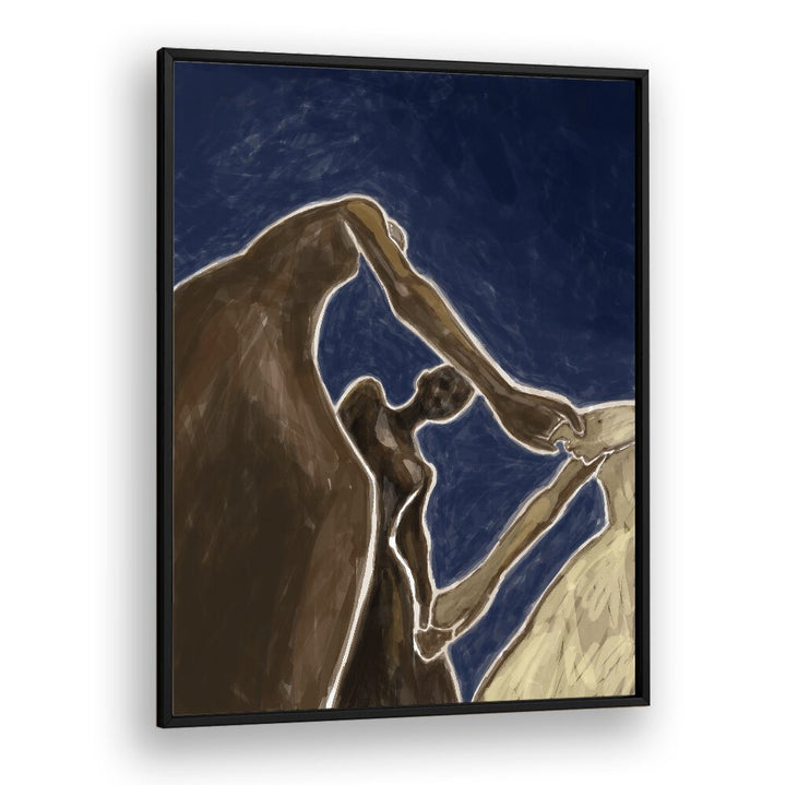 WITH EMBRANCE , PORTRAITS & FIGURATIVE ILLUSTRATIONS