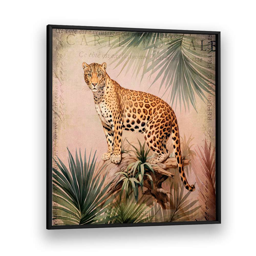 CHEETAHS TROPICAL JUNGLE BY ANDREA HAASE , WILDLIFE POSTERS, WILDLIFE PAINTINGS