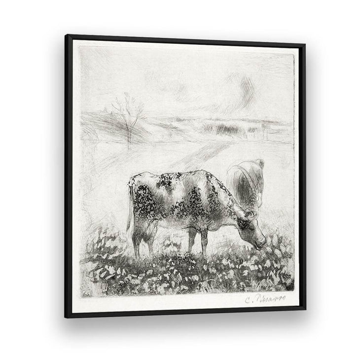 LA VACHE (THE COW) (1885) , VINTAGE PAINTINGS