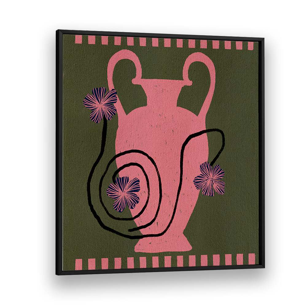 Colorful art piece featuring the OUT OF VASE BLOOMS I, KITCHEN POSTERS, adding a fresh touch to home decor.