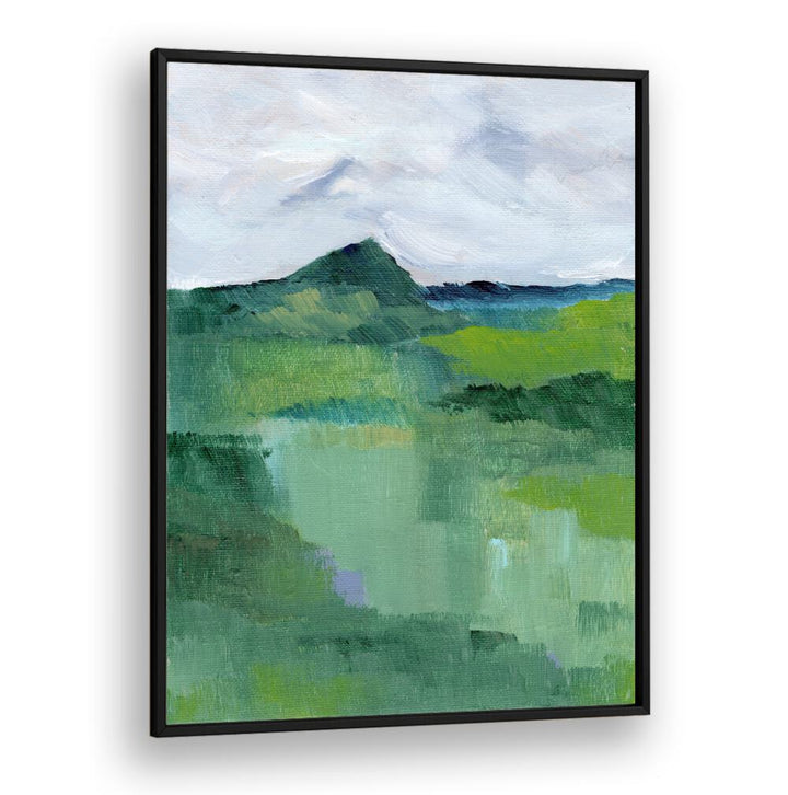 GREEN LANDSCAPE III , LANDSCAPE PAINTINGS
