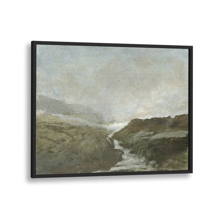 Serene Highland Brook landscape paintings capture nature's beauty, perfect for enhancing any living space.