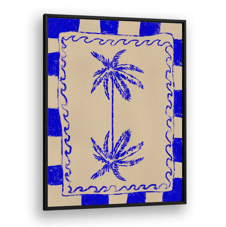 Vibrant COASTAL CHARM, BEACH PAINTINGS featuring palm trees, perfect for enhancing your coastal home decor.