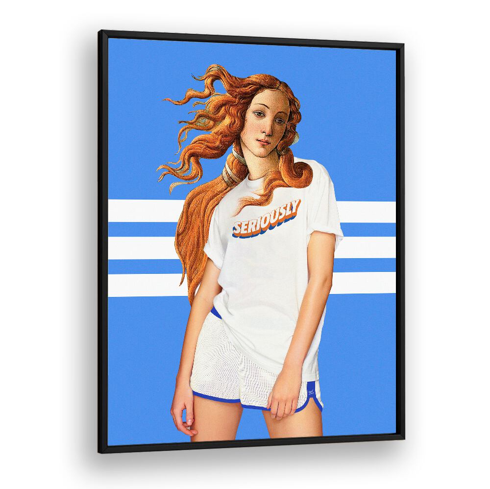 Stylish VENUS OUTFIT, ALTERED ART PRINTS transforms classic art into modern chic, adding vibrancy to any space.