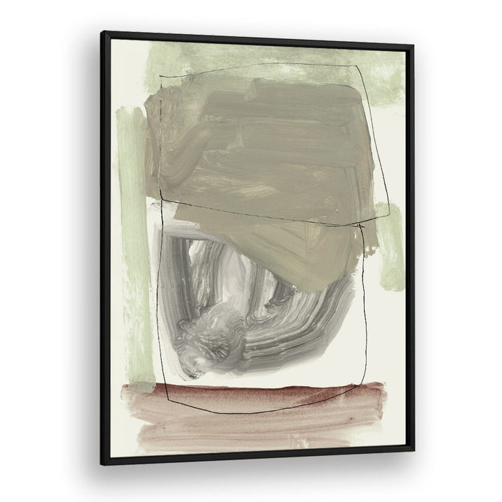 Captivating LINE AND SHAPE III, ABSTRACT PAINTINGS, showcasing a modern blend of colors and textures for your home decor.
