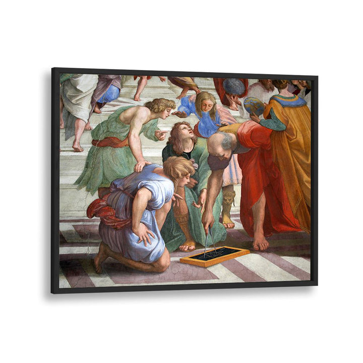 0 CHAMBRE DE RAPHAËL - ÉCOLE D'ATHÈNES - MUSÉES DU VATICAN BY RAPHAEL RAFFAELLO , VINTAGE PAINTINGS