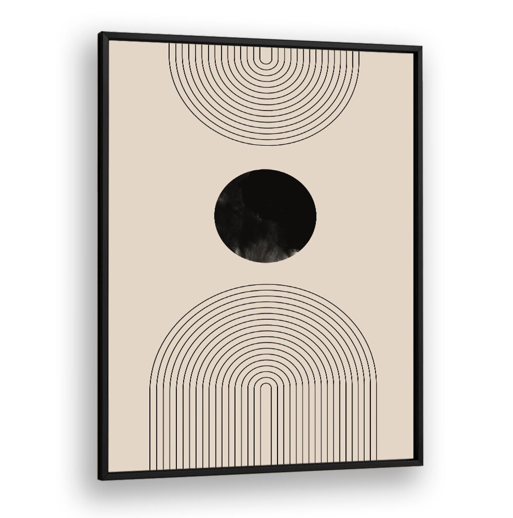 Sophisticated BLACK ARCH LINE ART II, GEOMETRIC ART PRINTS enhance modern spaces with elegant design and style.