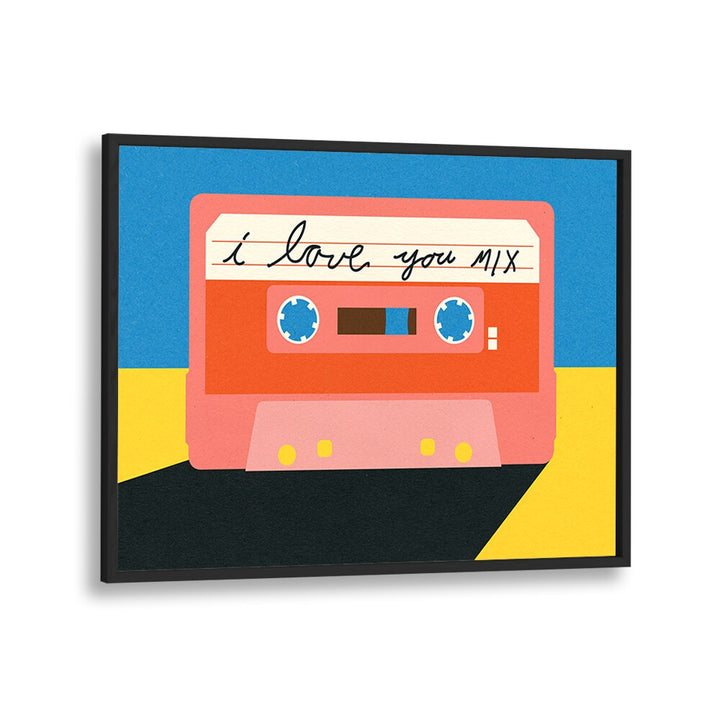 Colorful I LOVE YOU MIXTAPE, MOVIE POSTERS featuring a vibrant cassette design, perfect for expressing love and nostalgia.