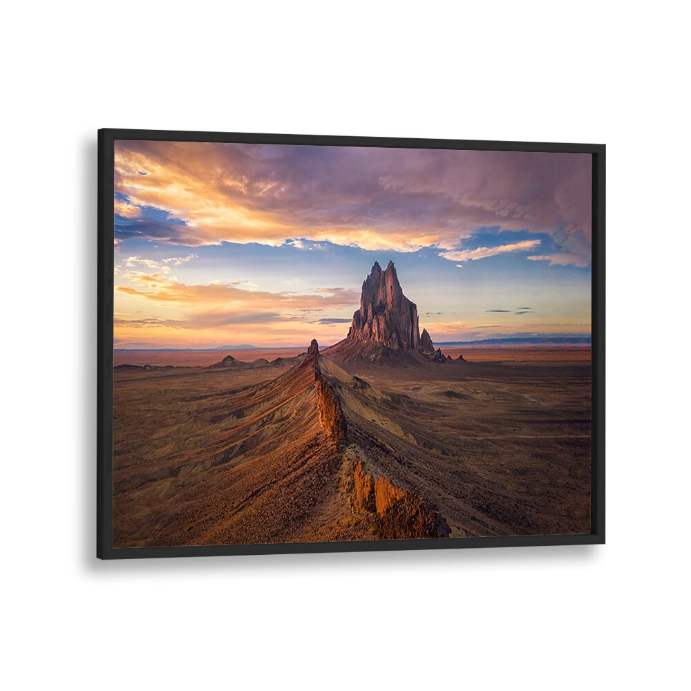 Stunning SHIPROCK II, PHOTOGRAPHY PRINTS showcase breathtaking landscapes, perfect for nature lovers and art enthusiasts.