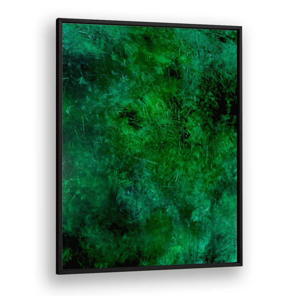 Captivating Forest Neon Green Abstract Paintings enhance any space with vibrant hues and intricate brush strokes.
