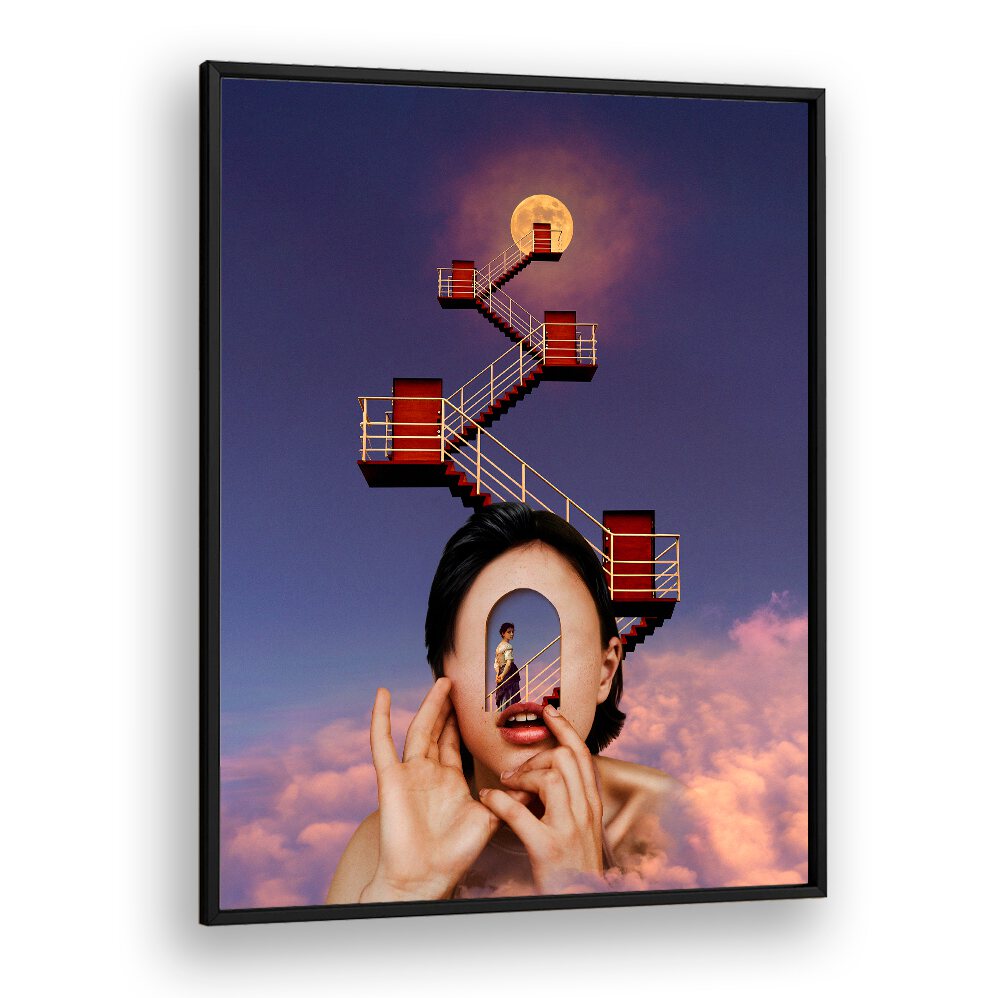 ESCAPE , ALTERED ART PRINTS
