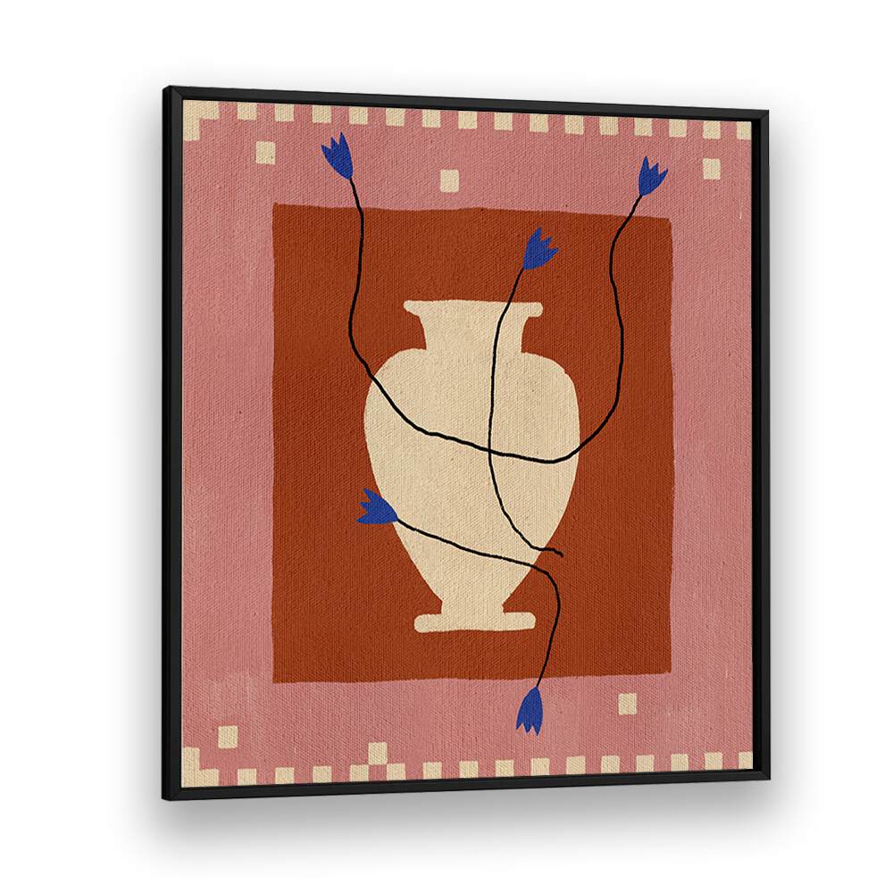 Elegant OUT OF VASE BLOOMS VII, KITCHEN POSTERS, showcasing a vase with vibrant flowers, perfect for modern decor.