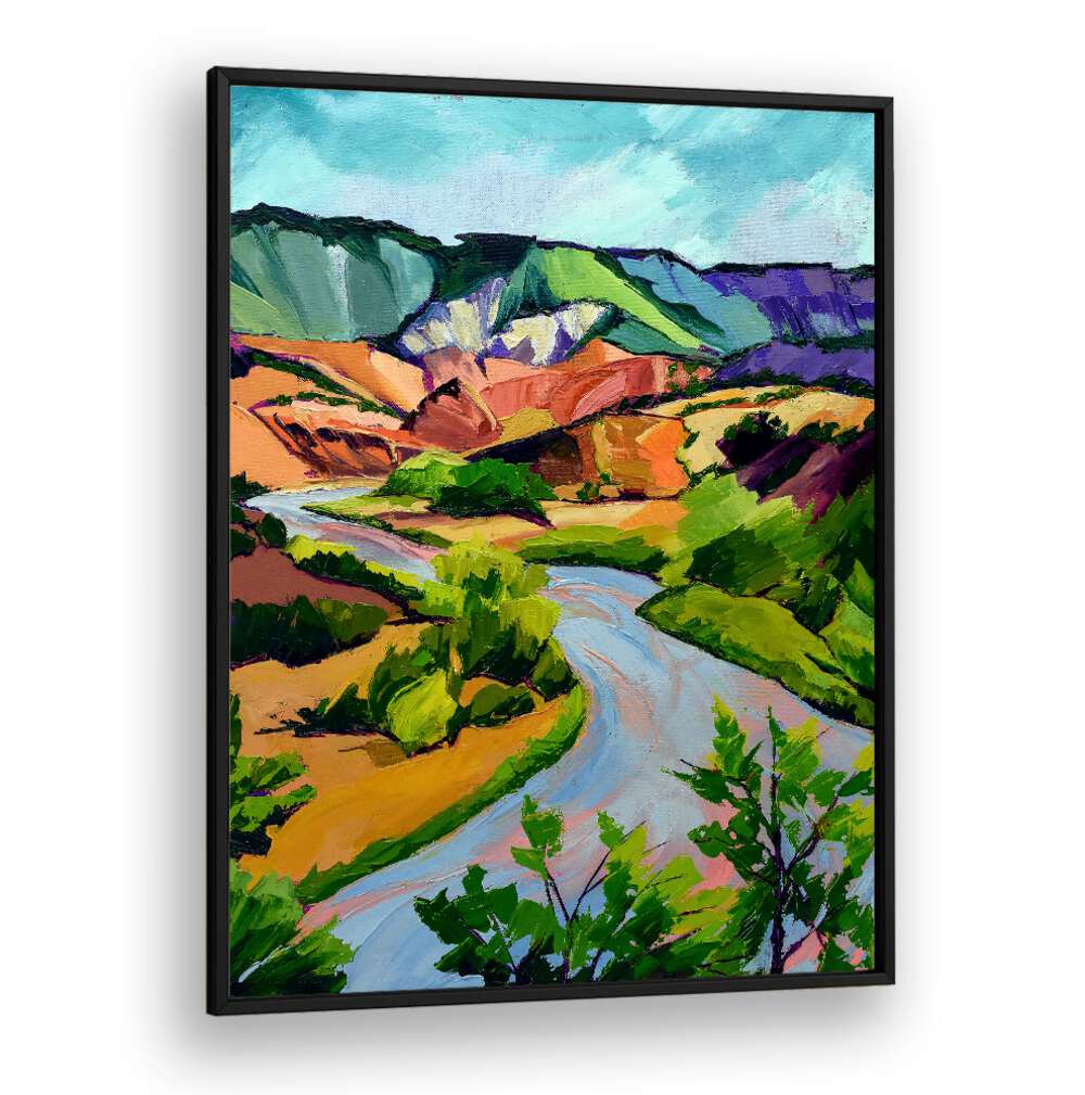NEW MEXICO , LANDSCAPE PAINTINGS