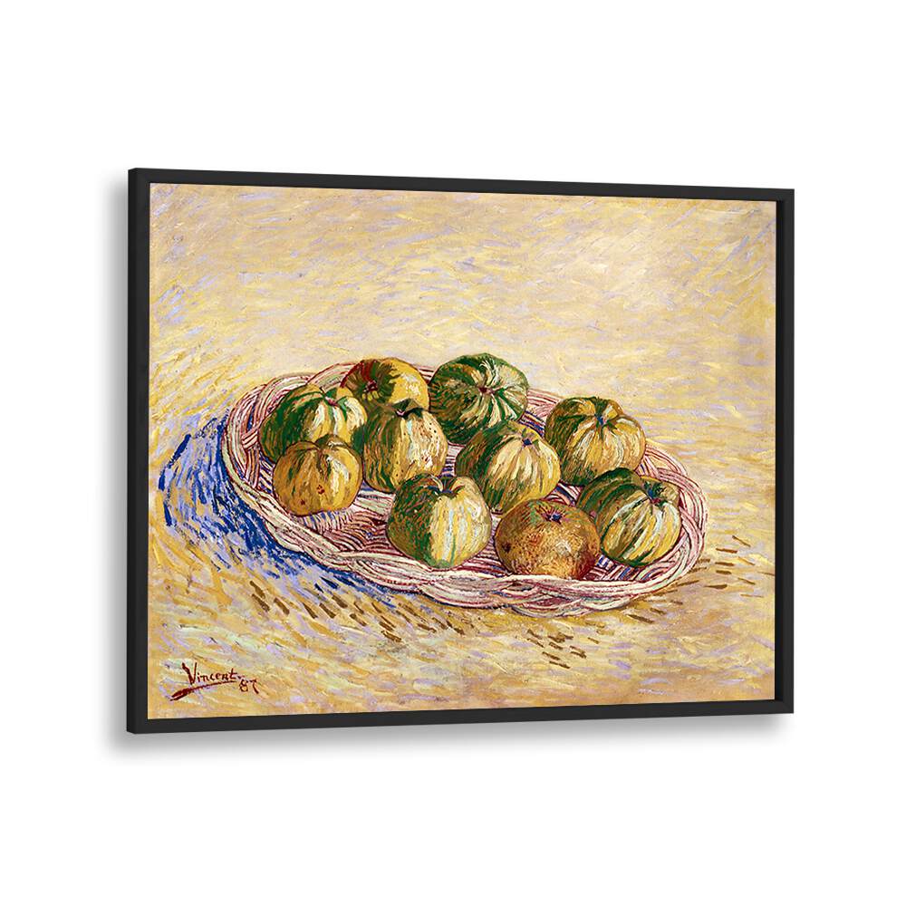 VINCENT VAN GOGH'S STILL LIFE, BASKET OF APPLES (1887) , VINTAGE PAINTINGS