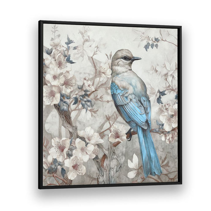 CHINOISERIE BIRD SPRING VIBES II BY ANDREA HAASE , WILDLIFE POSTERS, WILDLIFE PAINTINGS