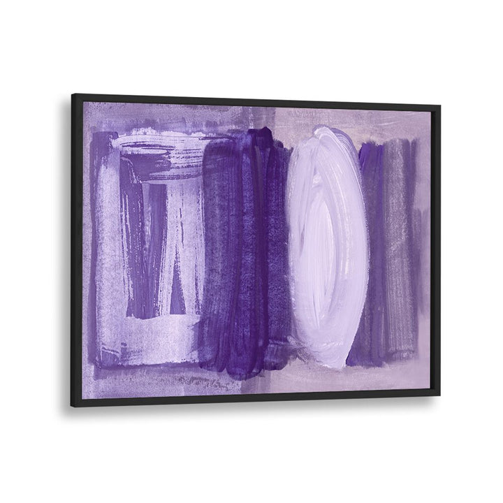 Elevate your space with BRUSHSTROKES SOFT PURPLE, ABSTRACT PAINTINGS featuring serene purple hues and elegant designs.