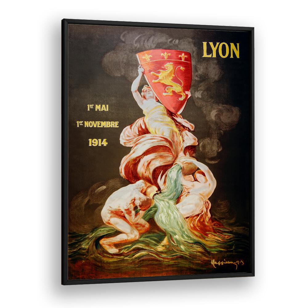 LYON INTERNATIONAL EXHIBITION (1914)  , VINTAGE PAINTINGS