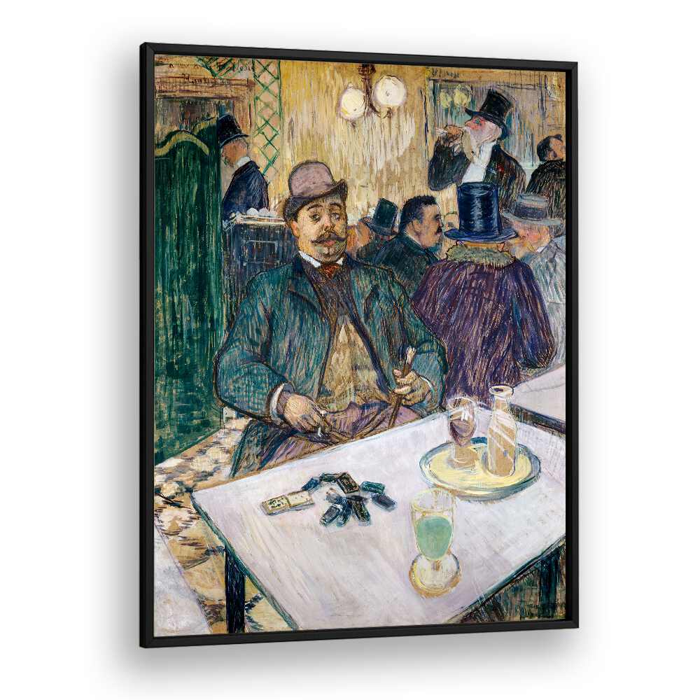 MONSIEUR BOILEAU AT THE CAFÉ (1893) , VINTAGE PAINTINGS