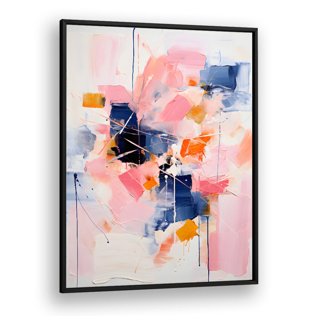 BLUSH INDIGO ABSTRACT PRINT THIRD 4X