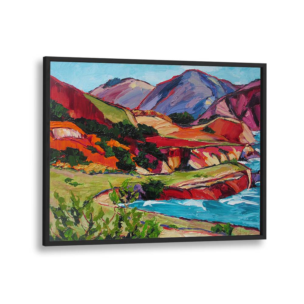 CALIFORNIA COAST , LANDSCAPE PAINTINGS