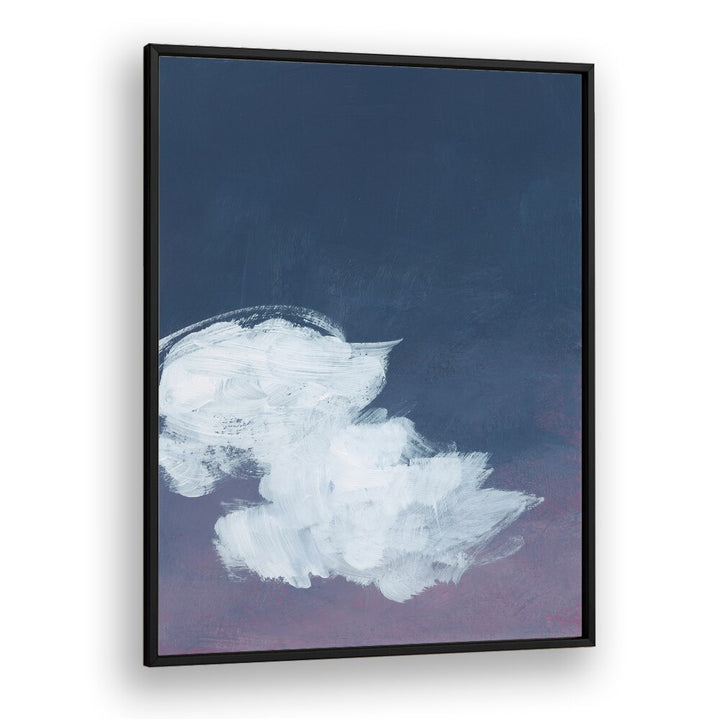 MYSTIC INDIGO CLOUDS V , ABSTRACT ART , ABSTRACT PAINTINGS