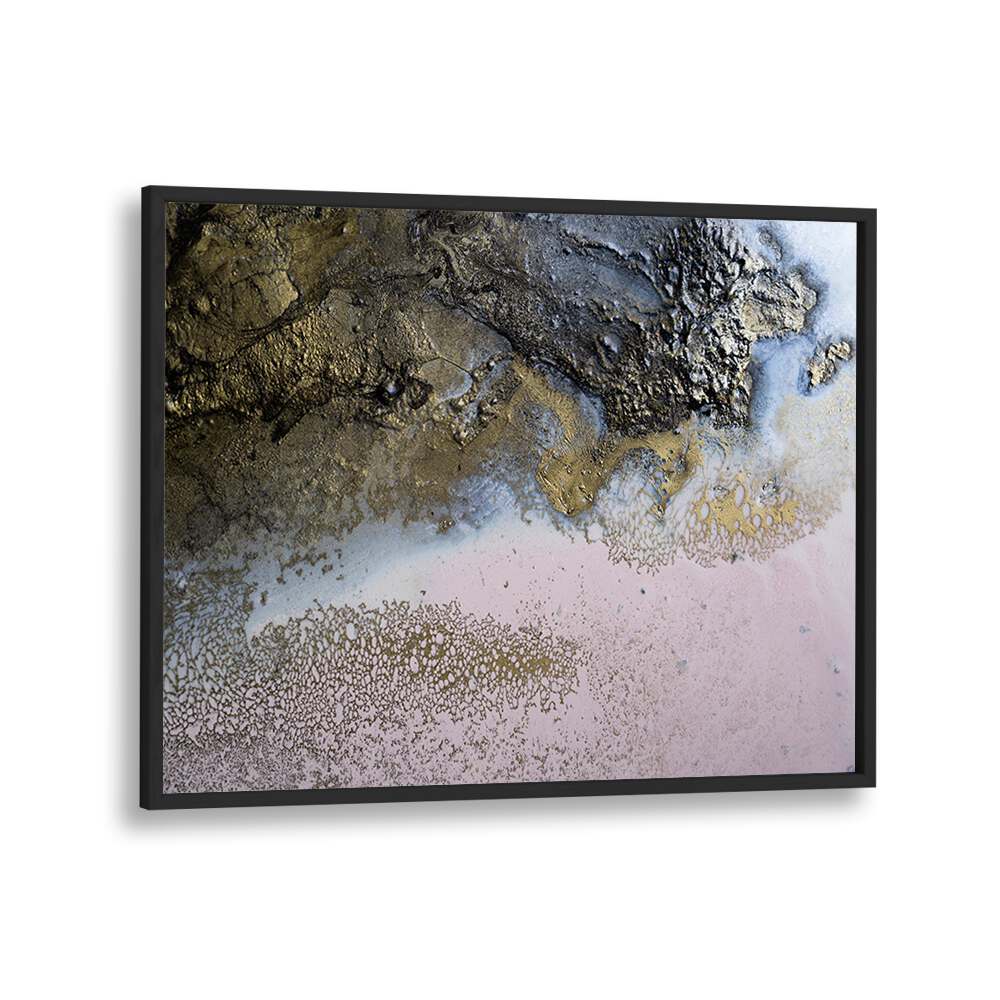 Elegant SUNGLOW, ABSTRACT PAINTINGS blend gold and soft colors, perfect for transforming any space with creativity.