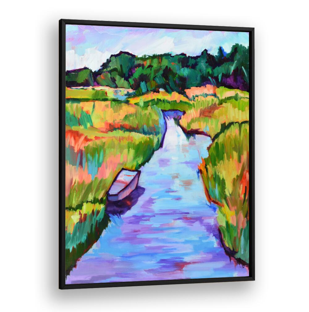 RIPPLING WATER , LANDSCAPE PAINTINGS
