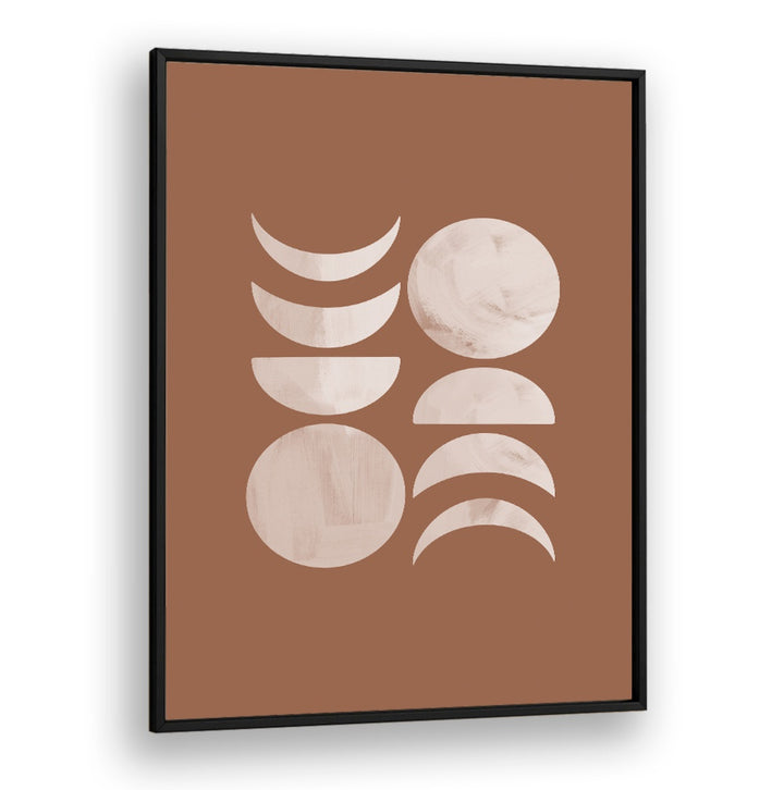 MOON PHASE III , BOHO ART PAINTINGS