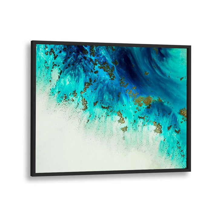 Vibrant ABSTRACT OCEAN painting showcasing dynamic textures, perfect for enhancing your space with ABSTRACT PAINTINGS.