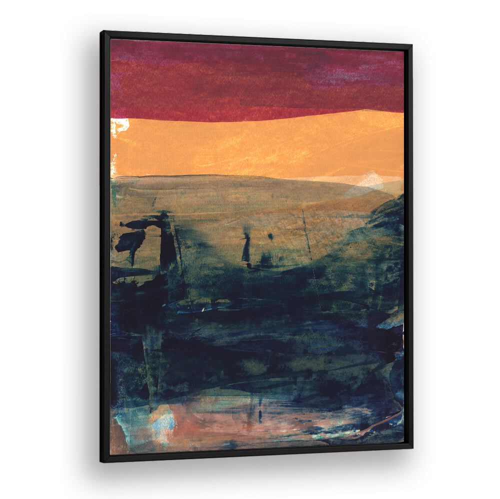 Vibrant hues blend in CORRELATIONS III, ABSTRACT PAINTINGS, showcasing modern elegance and artistic innovation.