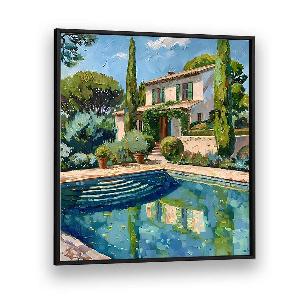 Discover tranquility at the HOUSE BY THE POOL MALLORCA, featuring stunning views and luxurious relaxation by the pool.