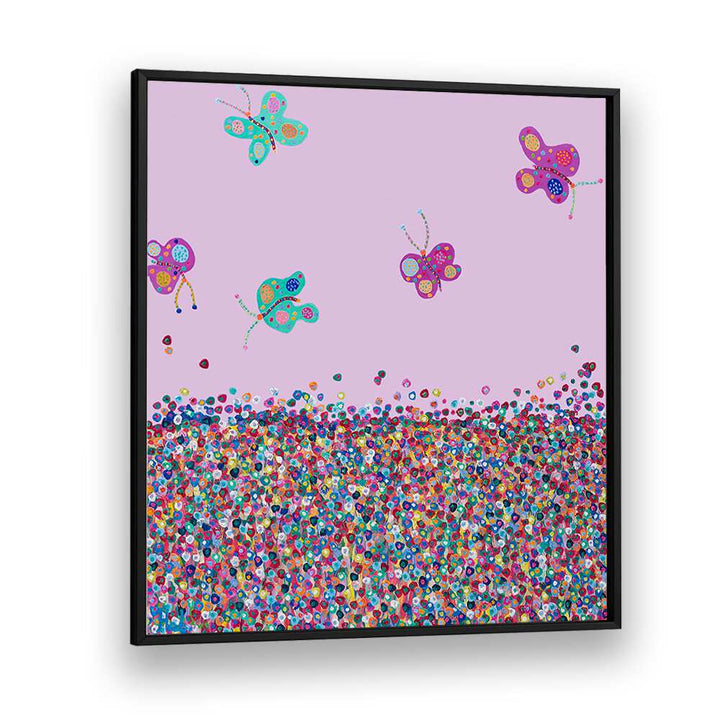 BUTTERFLIES ARE FREE , KIDS ROOM PAINTINGS