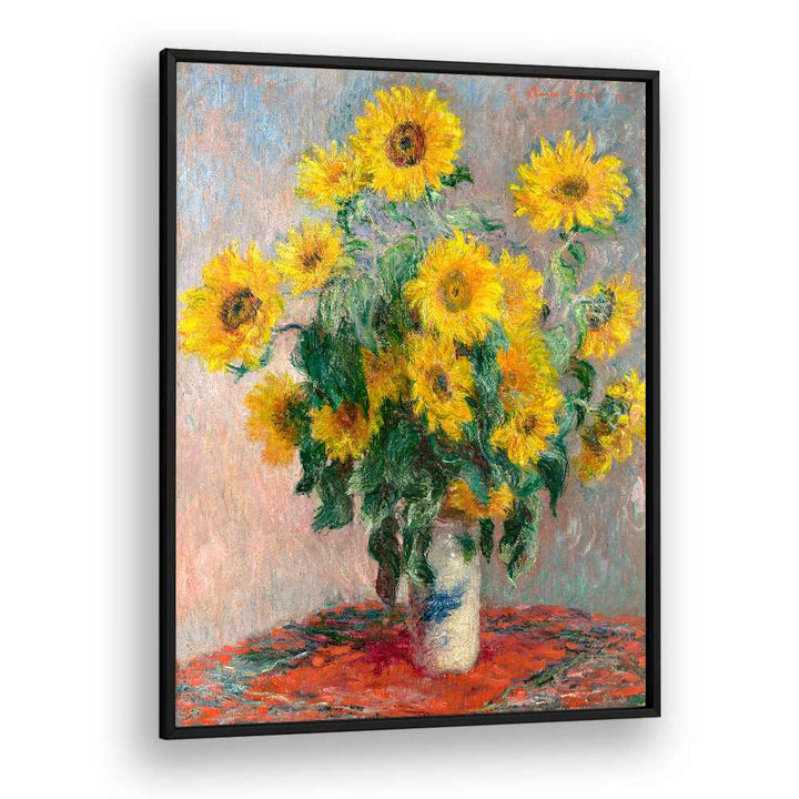 BOUQUET OF SUNFLOWERS (1881) , VINTAGE PAINTINGS