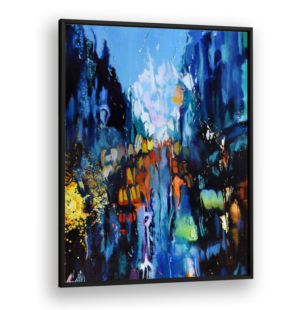 RAINY DAY NEW YORK , ABSTRACT PAINTINGS
