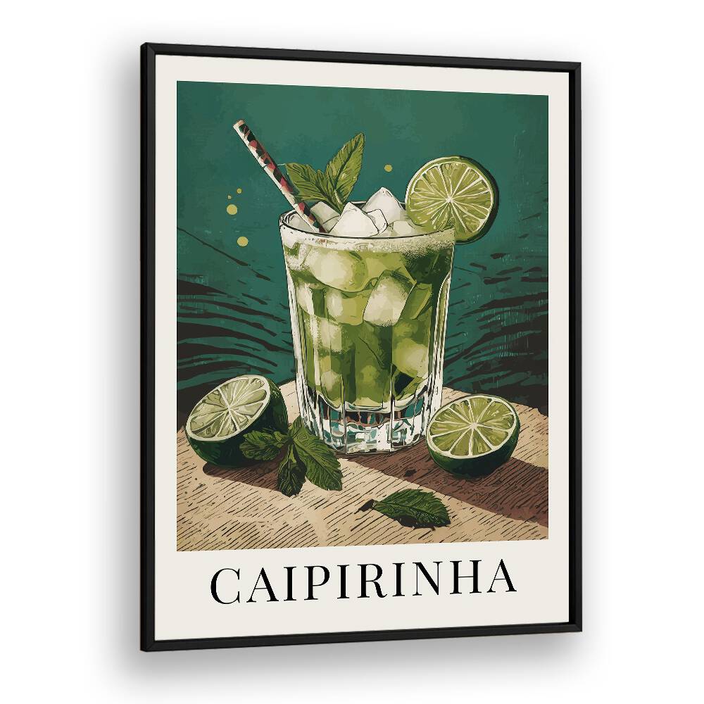 CAIPIRINHA BY ANDREAS MAGNUSSON, BAR POSTERS , BAR ART PRINTS