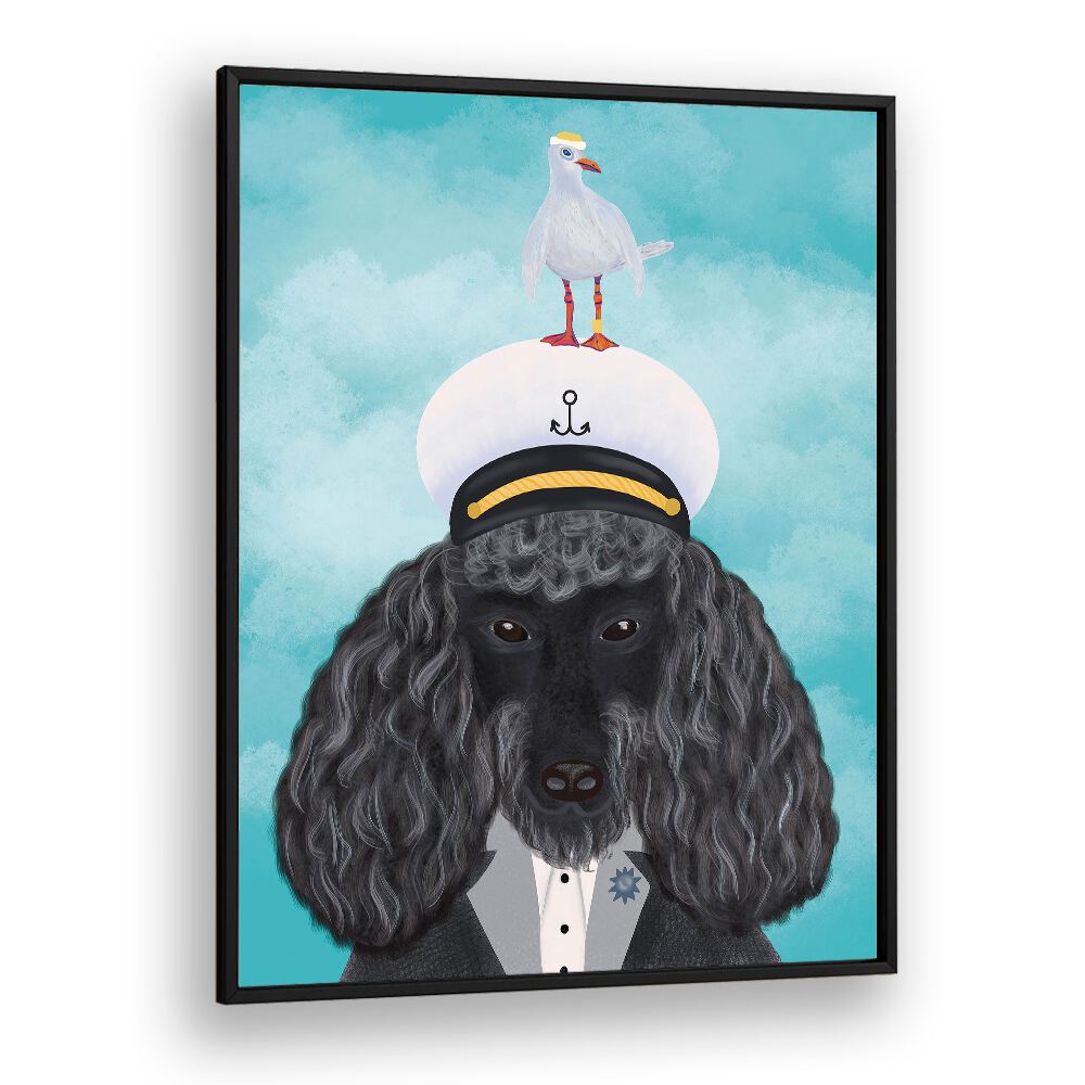 CAPTAIN DOG , WILDLIFE PAINTINGS , WILDLIFE POSTERS