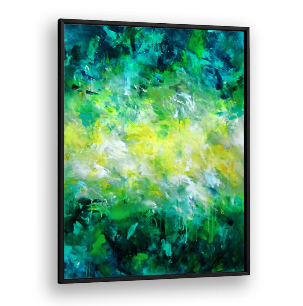 Vibrant colors and textures in ABSTRACTION DESIGN VIII, an exquisite abstract painting for modern spaces.