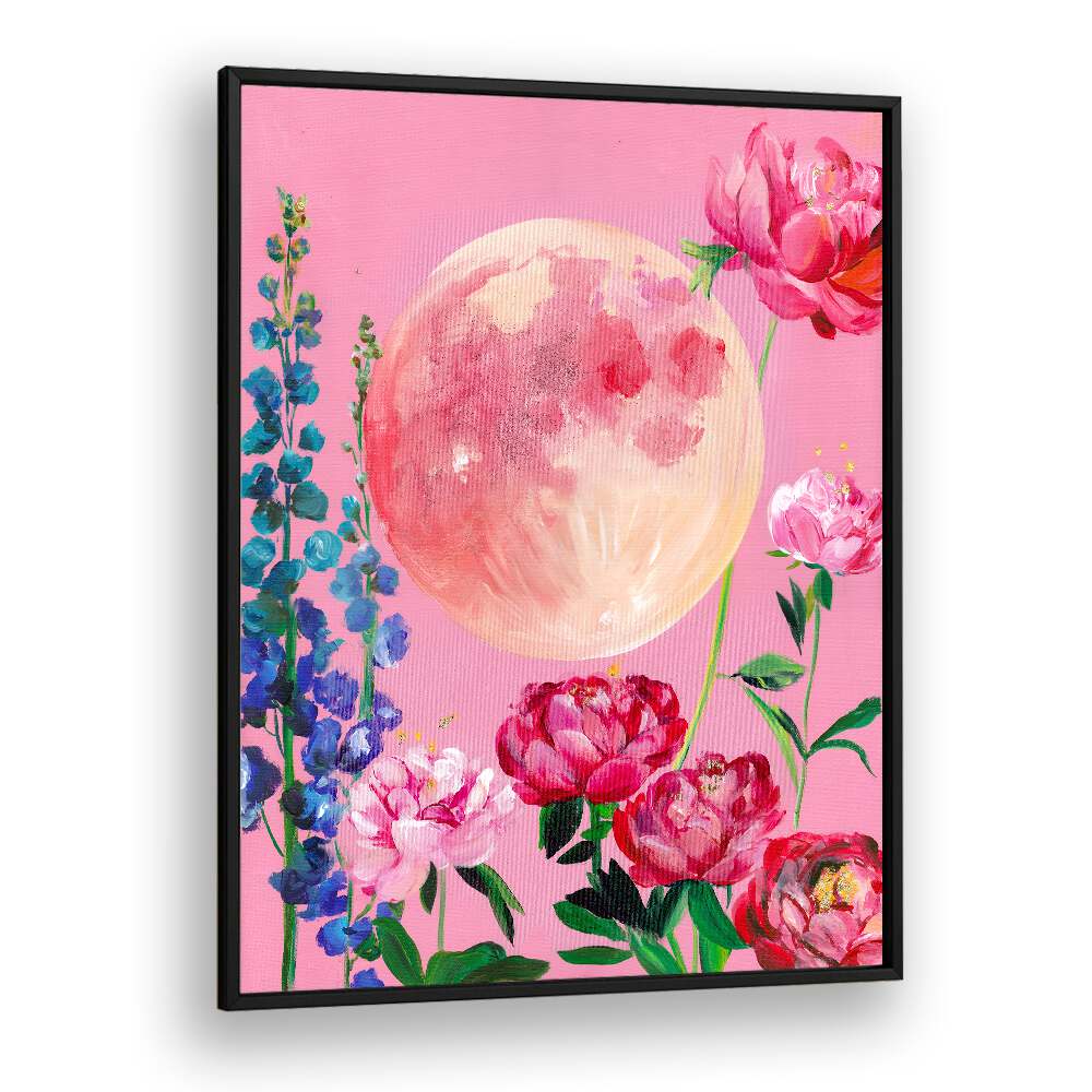 HONEYMOON SMALL , FLORAL FLOWER PAINTINGS