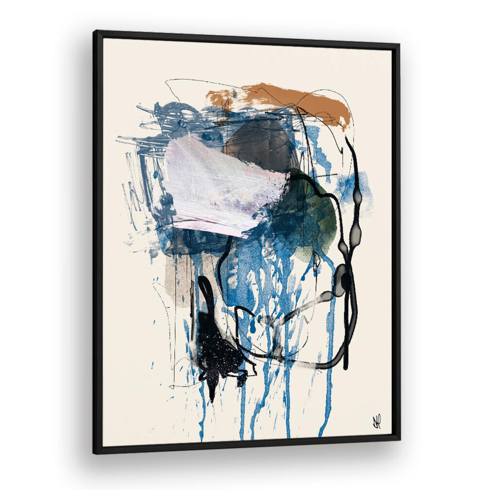 TWIN ABSTRACT I, ABSTRACT PAINTINGS showcase vibrant colors and unique shapes, perfect for elevating your decor.