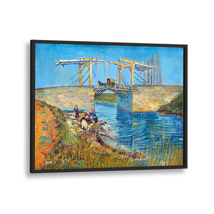 THE LANGLOIS BRIDGE AT ARLES (1888)- A FAMOUS PAINTING ,  VINTAGE PAINTINGS