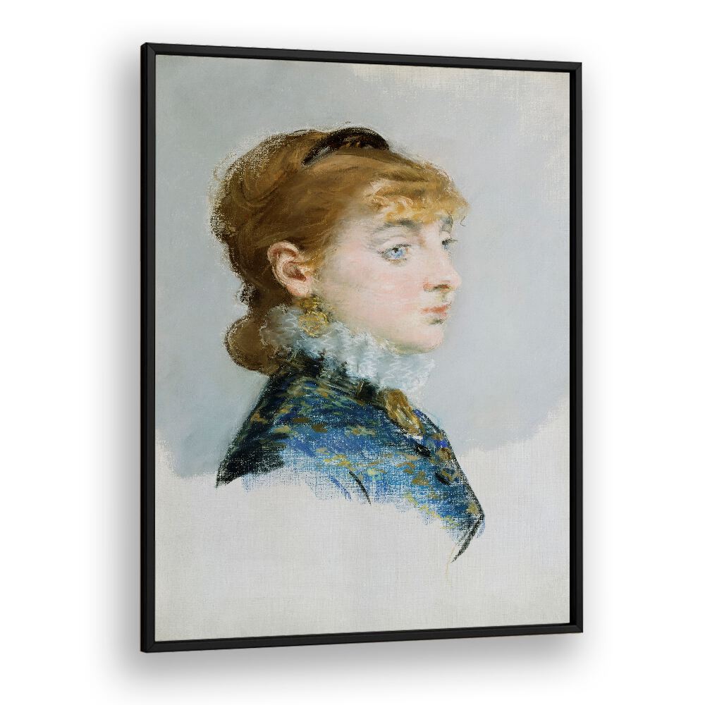 EMILIE-LOUISE DELABIGNE (1848–1910), CALLED VALTESSE DE LA BIGNE (1879) BY EDOUARD MANET , VINTAGE PAINTINGS